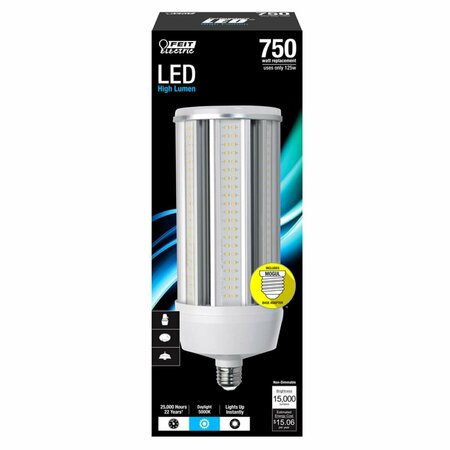 HAPPYLIGHT 750 watt Equivalence Cylinder E26 Medium LED Bulb, Natural Light HA3324586